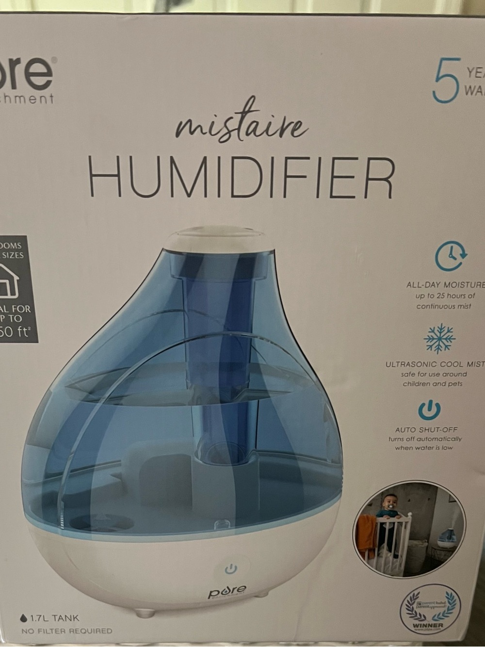 Pure Enrichment Mistaire Humidifier